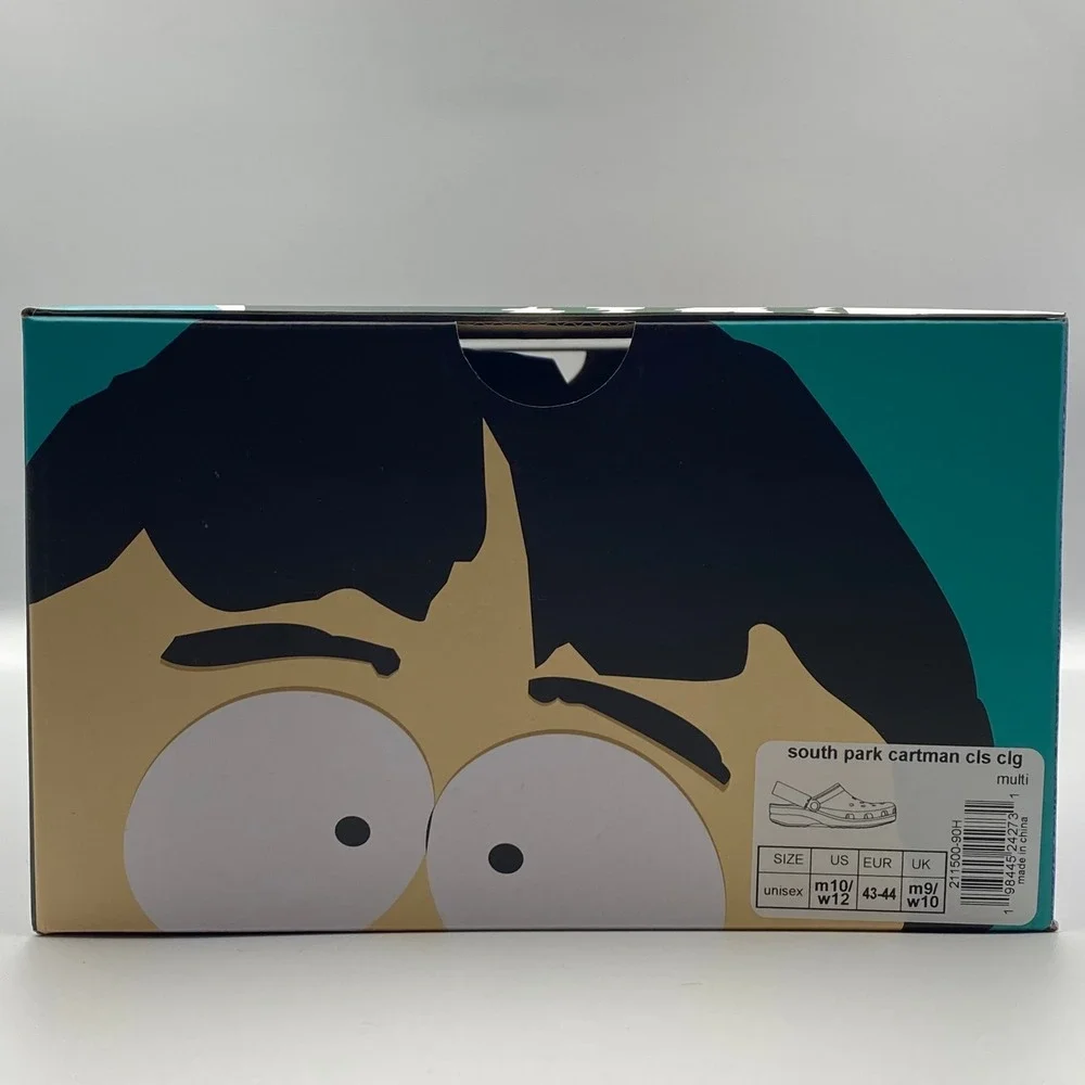 NEW Crocs x South Park Cartman Classic Clogs Adult Mens Size 10 Shoe 211500-90H